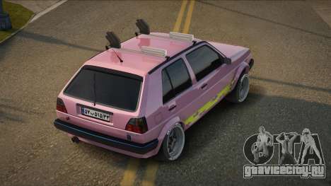Volkswagen Golf Mk2 (Camber Style) для GTA San Andreas