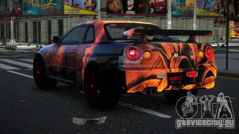 Nissan Skyline R34 Vinor S14 для GTA 4