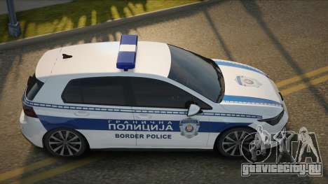 2026 Volkswagen Golf VIII Policija для GTA San Andreas