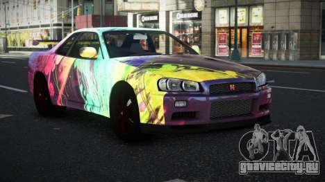 Nissan Skyline R34 Vinor S7 для GTA 4