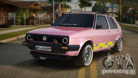 Volkswagen Golf Mk2 (Camber Style) для GTA San Andreas