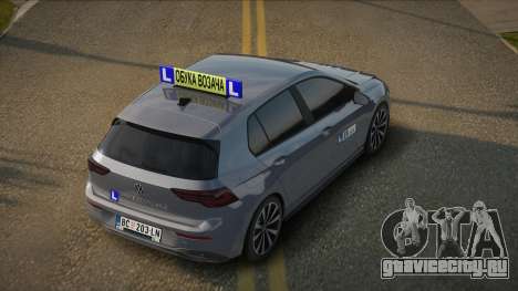 Volkswagen Golf VIII Auto Skola для GTA San Andreas