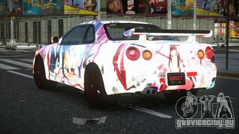Nissan Skyline R34 Vinor S2 для GTA 4