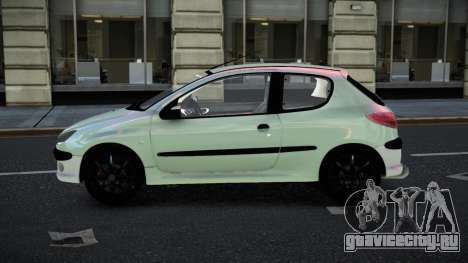 Peugeot 206 Lahvifelo для GTA 4