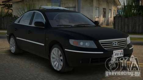 2009 Hyundai Azera Grandeur для GTA San Andreas