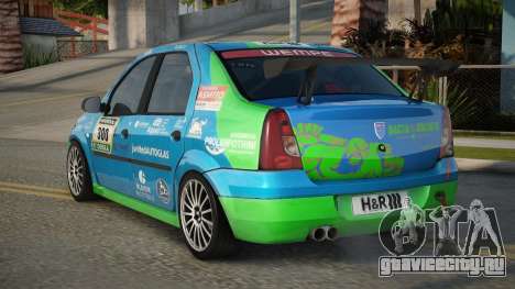 2004 Dacia Logan 24h Nurburgring для GTA San Andreas