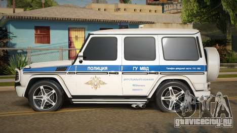 Mercedes-Benz G55 AMG (G-Class) Russian Police для GTA San Andreas