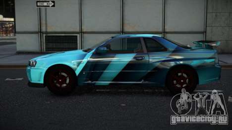 Nissan Skyline R34 Vinor S3 для GTA 4