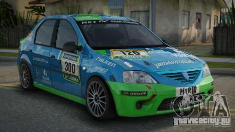 2004 Dacia Logan 24h Nurburgring для GTA San Andreas