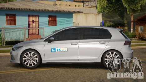 Volkswagen Golf VIII Auto Skola для GTA San Andreas