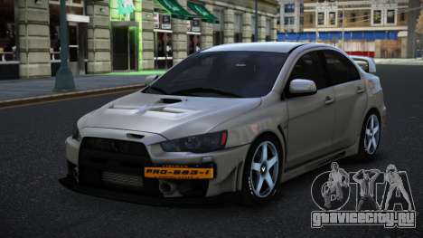 Mitsubishi Lancer Evolution X Xumem для GTA 4