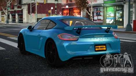 Porsche Cayman GT4 Zeblose для GTA 4