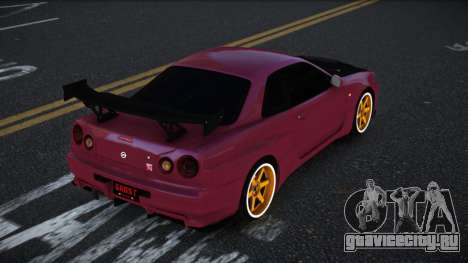 Nissan Skyline R34 Lepob для GTA 4