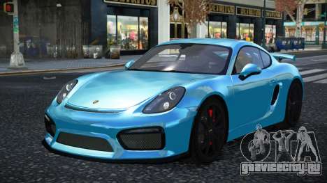 Porsche Cayman GT4 Zeblose для GTA 4