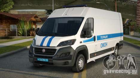 2021 Fiat Ducato Omon для GTA San Andreas
