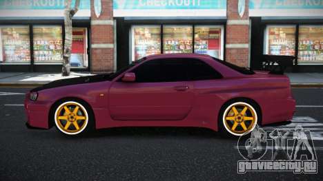 Nissan Skyline R34 Lepob для GTA 4