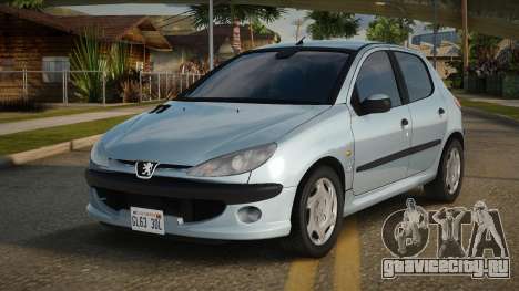 Peugeot 206 AT 4 Door (type6) для GTA San Andreas