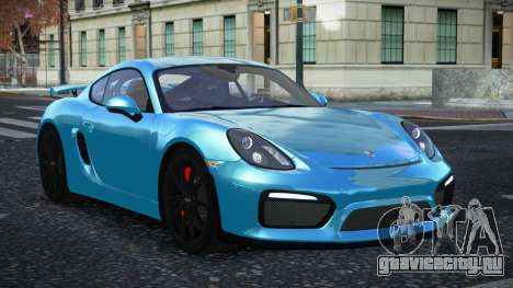 Porsche Cayman GT4 Zeblose для GTA 4