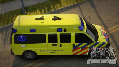 GMC Savana - Mental Health Ambulance для GTA San Andreas
