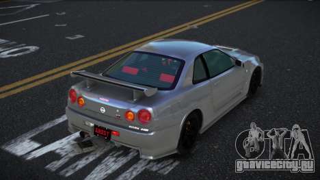 Nissan Skyline R34 Thjesna для GTA 4