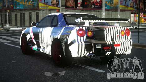 Nissan Skyline R34 Vinor S10 для GTA 4