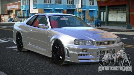 Nissan Skyline R34 Thjesna для GTA 4