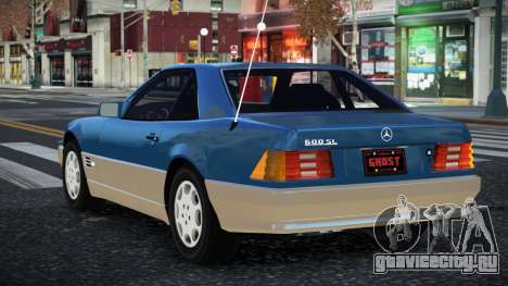 Mercedes-Benz 600SL Garde для GTA 4