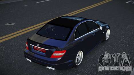 Mercedes-Benz C63 AMG Peluqoj для GTA 4