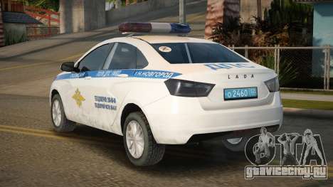 2017 Lada Vesta DPS для GTA San Andreas