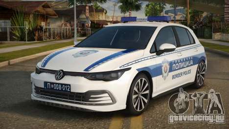 2026 Volkswagen Golf VIII Policija для GTA San Andreas