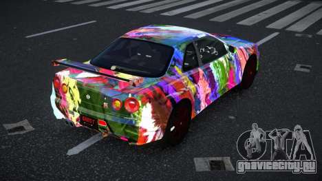 Nissan Skyline R34 Vinor S4 для GTA 4
