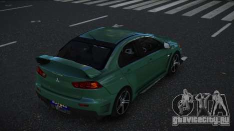 Mitsubishi Lancer Evolution X Nexone для GTA 4
