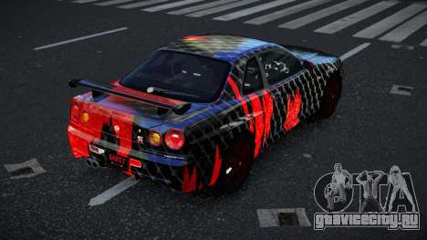 Nissan Skyline R34 Vinor S12 для GTA 4