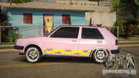 Volkswagen Golf Mk2 (Camber Style) для GTA San Andreas