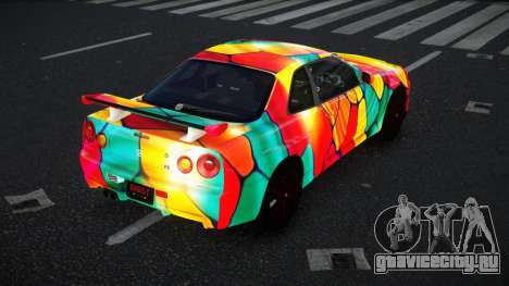 Nissan Skyline R34 Vinor S11 для GTA 4