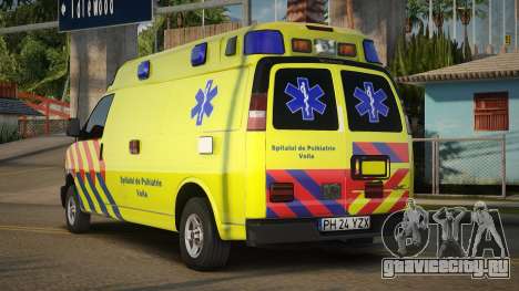 GMC Savana - Mental Health Ambulance для GTA San Andreas