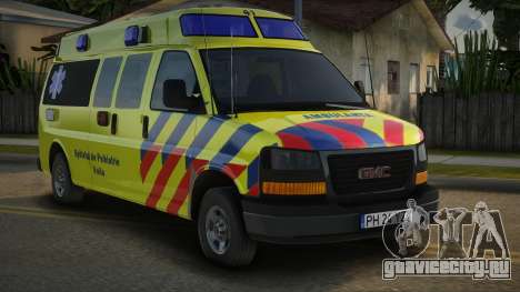 GMC Savana - Mental Health Ambulance для GTA San Andreas
