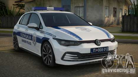 2026 Volkswagen Golf VIII Policija для GTA San Andreas