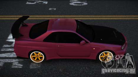 Nissan Skyline R34 Lepob для GTA 4