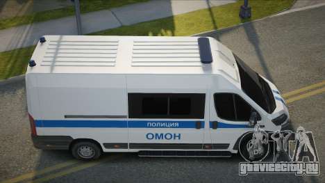 2021 Fiat Ducato Omon для GTA San Andreas