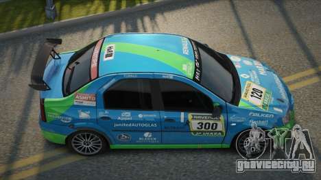 2004 Dacia Logan 24h Nurburgring для GTA San Andreas