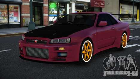 Nissan Skyline R34 Lepob для GTA 4