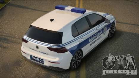 2026 Volkswagen Golf VIII Policija для GTA San Andreas