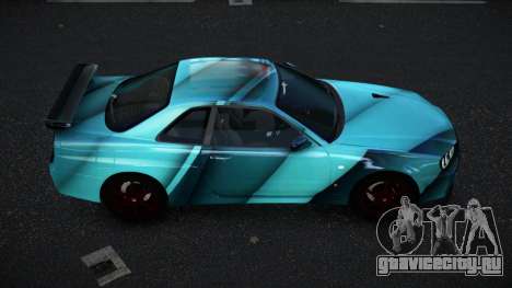 Nissan Skyline R34 Vinor S3 для GTA 4