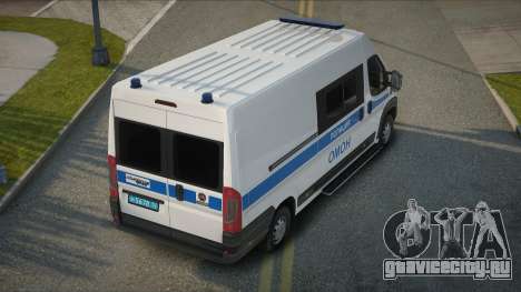 2021 Fiat Ducato Omon для GTA San Andreas