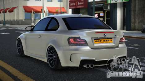 BMW 1M E82 Piwseduba для GTA 4
