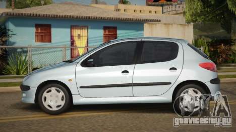 Peugeot 206 AT 4 Door (type6) для GTA San Andreas