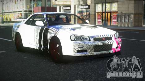 Nissan Skyline R34 Vinor S10 для GTA 4