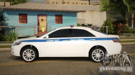 2007 Toyota Camry LE Traffic Police для GTA San Andreas
