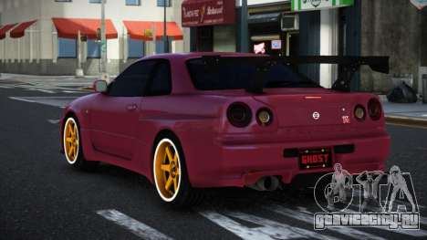 Nissan Skyline R34 Lepob для GTA 4